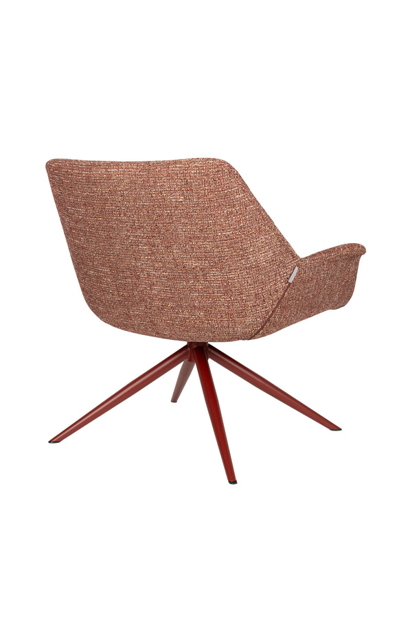 Loungestoel Doulton Rood