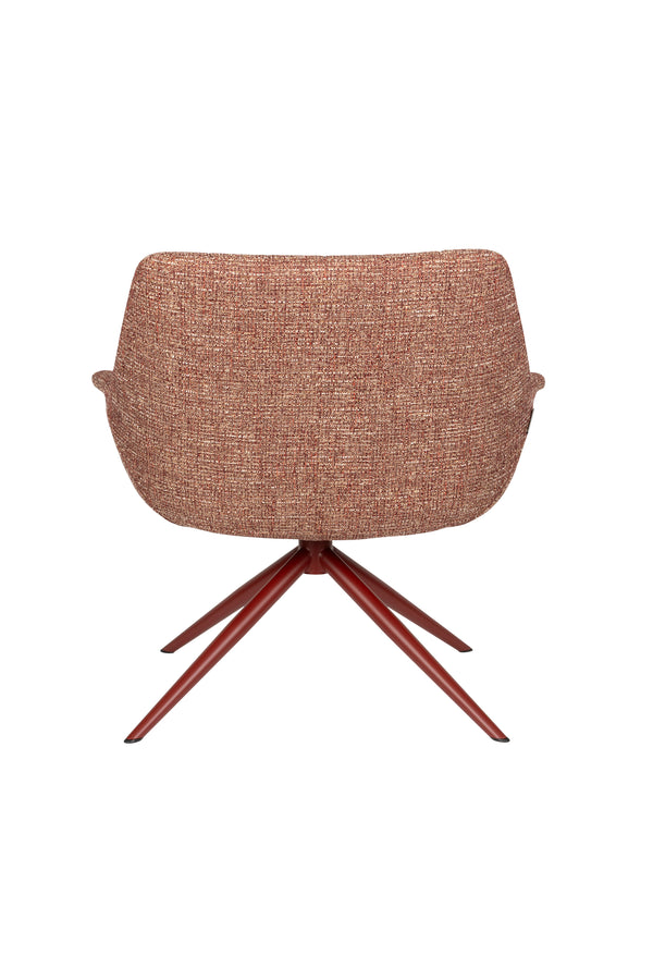 Loungestoel Doulton Rood