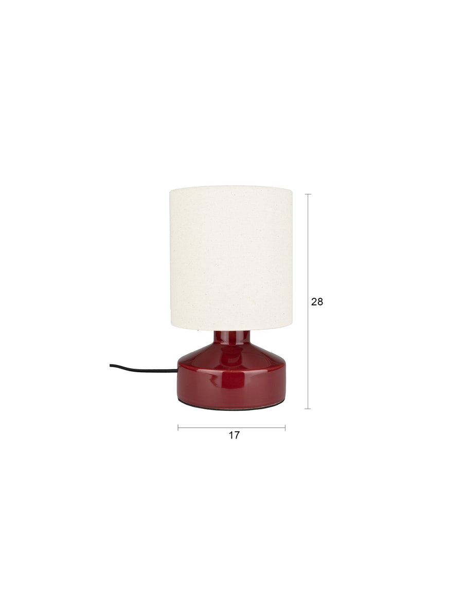 Tafellamp Nook Rood (set van 4)