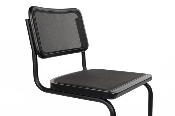 Stoel Carree Zwart (set van 2)