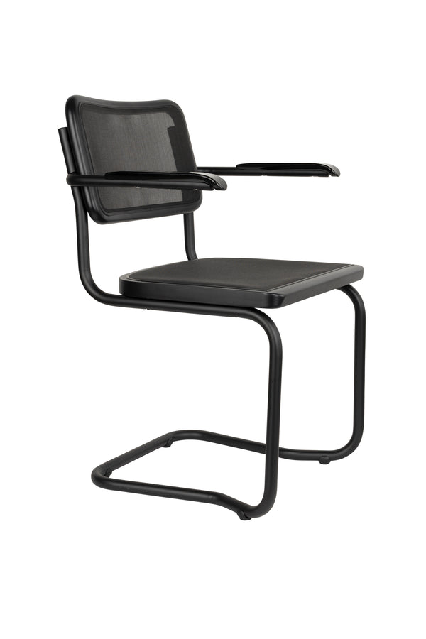 Fauteuil Carree Zwart (set van 2)