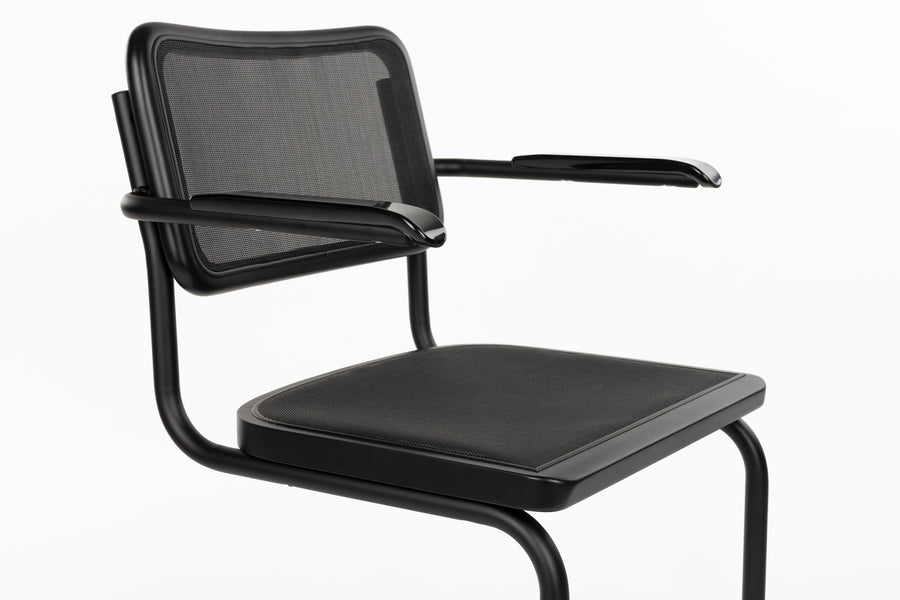 Fauteuil Carree Zwart (set van 2)
