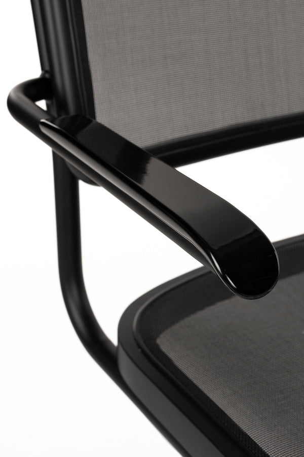 Fauteuil Carree Zwart (set van 2)