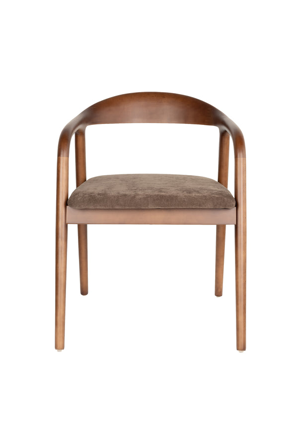 Stoel Melody Bruin (set of 2)