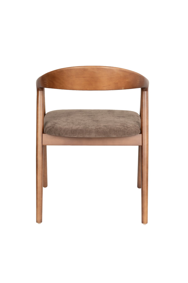 Stoel Melody Bruin (set of 2)