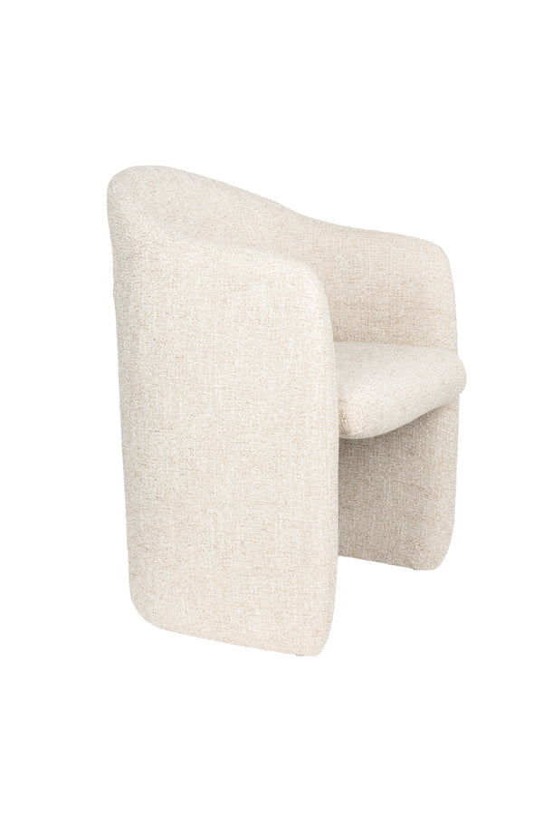 Contour eetkamerstoel armleuning beige (set of 2)