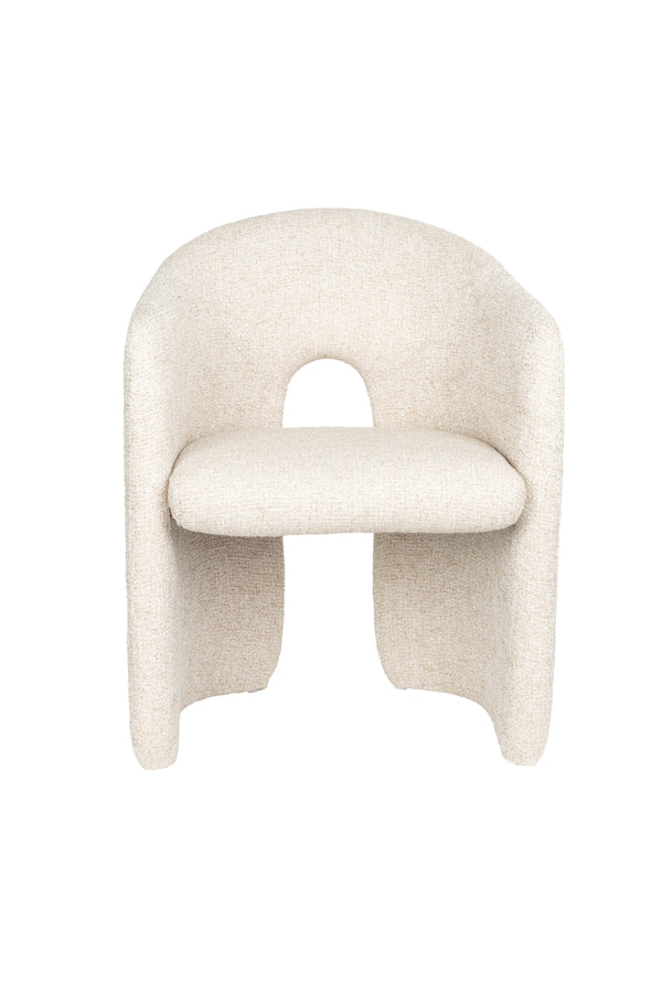 Contour eetkamerstoel armleuning beige (set of 2)