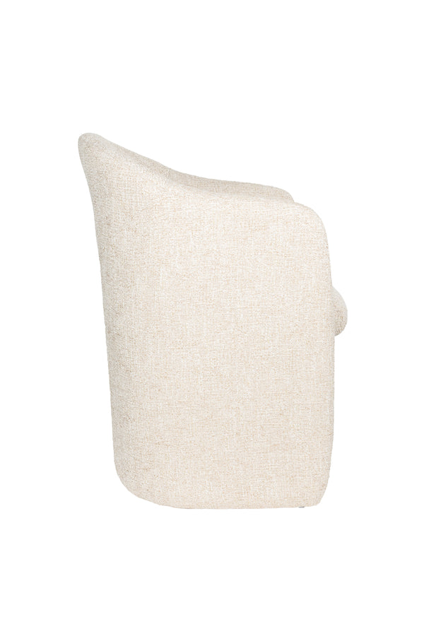 Contour eetkamerstoel armleuning beige (set of 2)