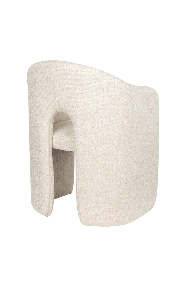 Contour eetkamerstoel armleuning beige (set of 2)