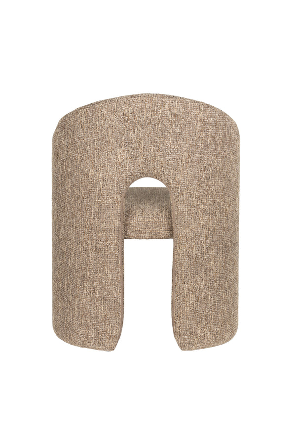 Contour eetkamerstoel armleuning lichtbruin (set of 2)