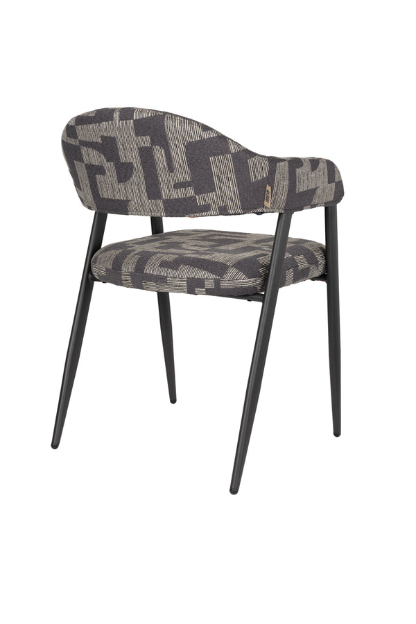 Stoel Miyo Donker Bruin (set van 2)
