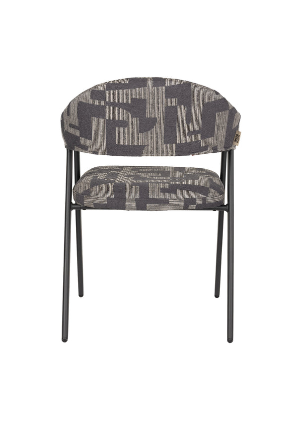 Stoel Miyo Donker Bruin (set van 2)