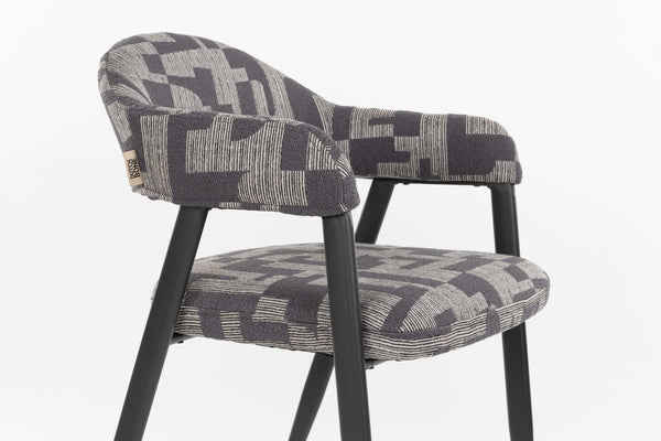Stoel Miyo Donker Bruin (set van 2)