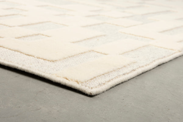 Vloerkleed Bricks 160x230 Grijs/Beige
