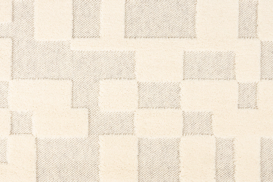 Vloerkleed Bricks 200x300 Grijs/Beige