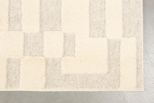 Vloerkleed Bricks 200x300 Grijs/Beige
