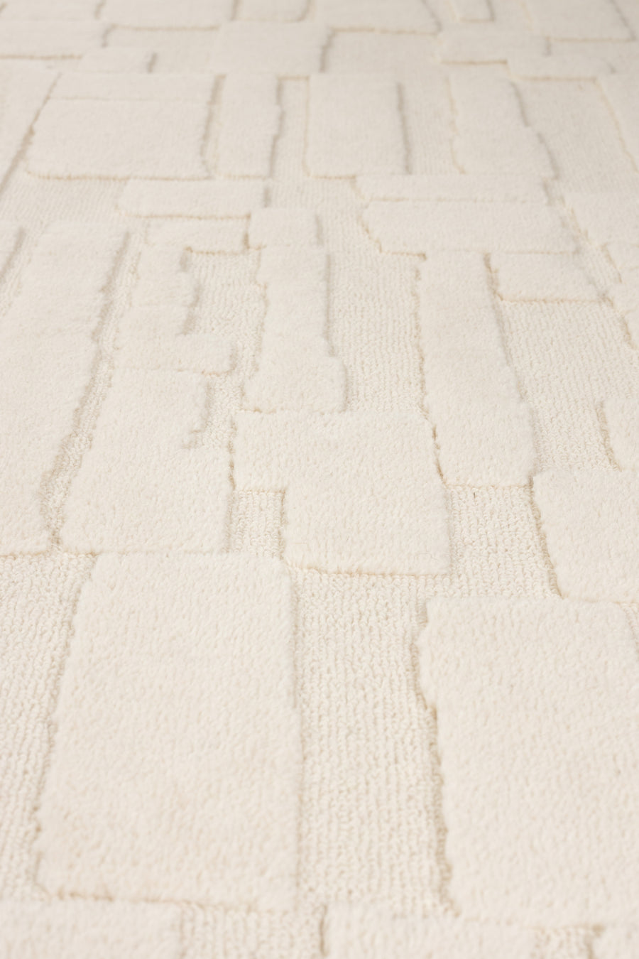 Bricks vloerkleed ovaal 200x290 cm grijs/ beige