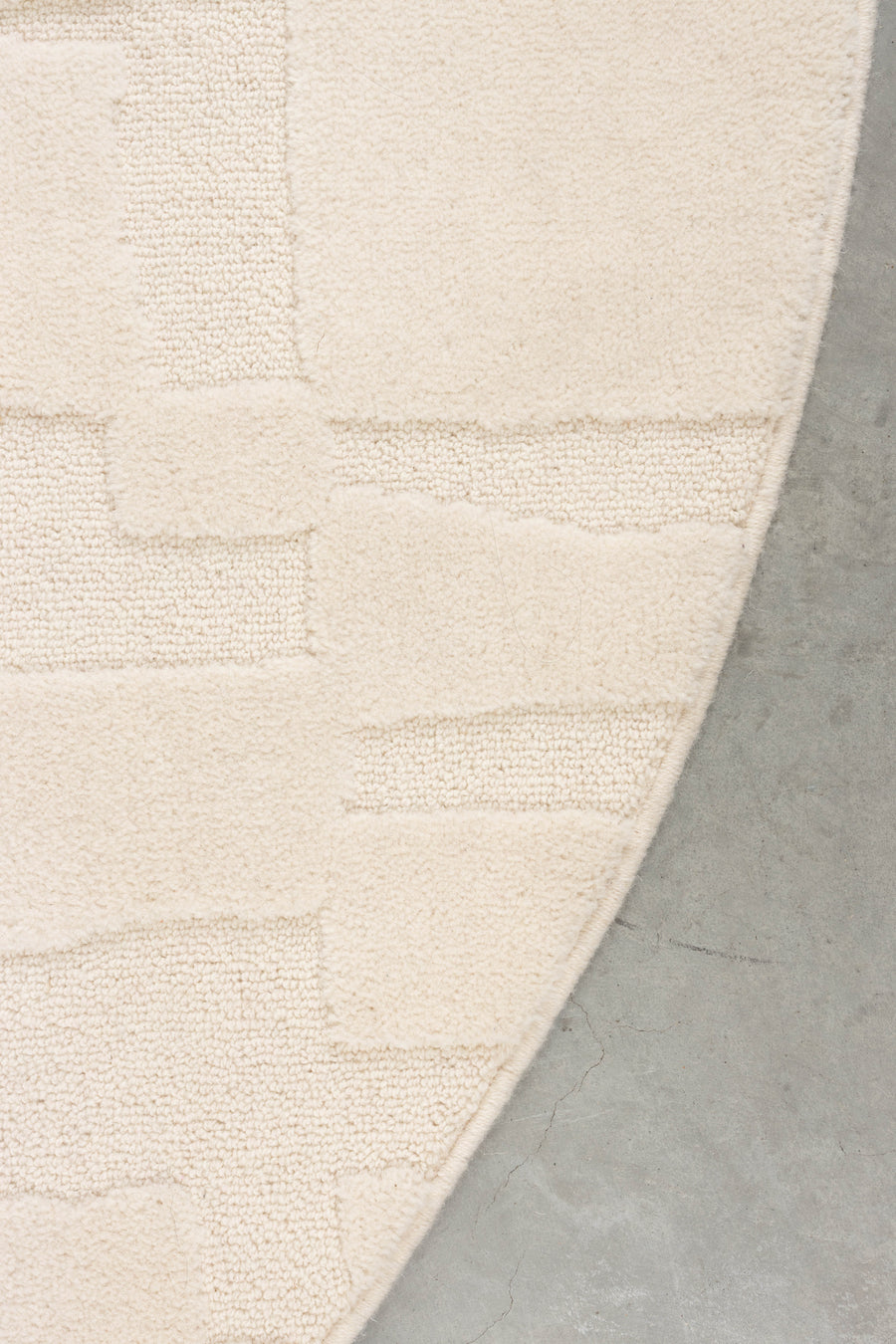 Bricks vloerkleed ovaal 200x290 cm grijs/ beige
