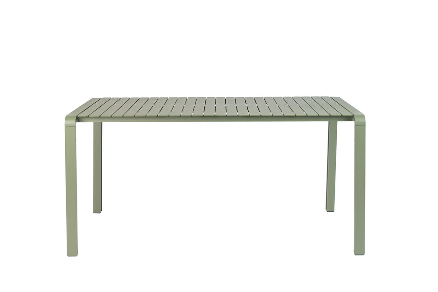 Set Tuintafel Vondel 168,5 + 4 Fauteuil Vondel Groen