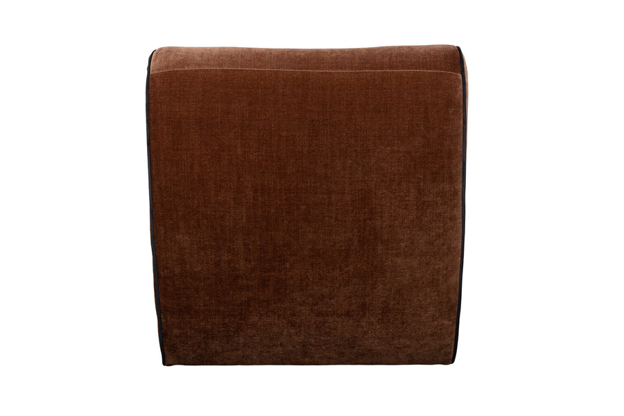 Loungestoel Donna Donker Bruin