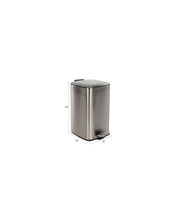 Afvalbak Mark Middel 20L Staal
