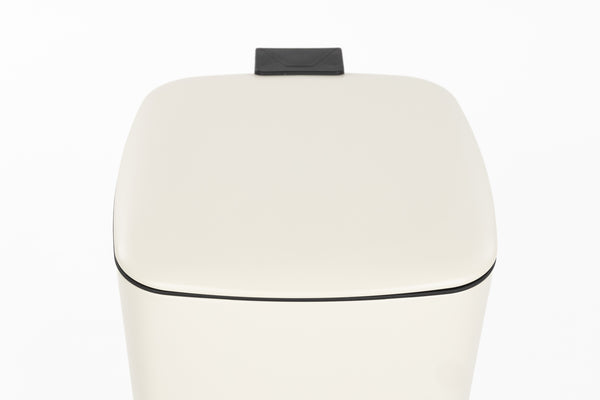 Afvalbak Mark Groot 30L Crème