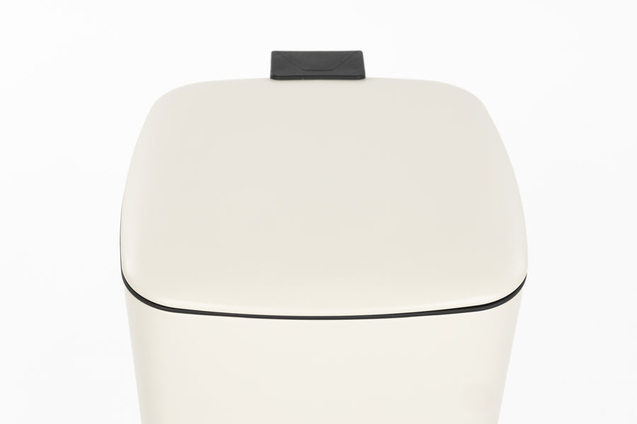Afvalbak Mark Groot 30L Crème