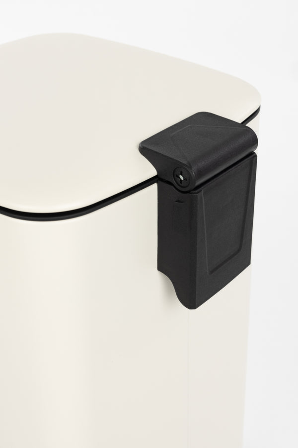 Afvalbak Mark Groot 30L Crème