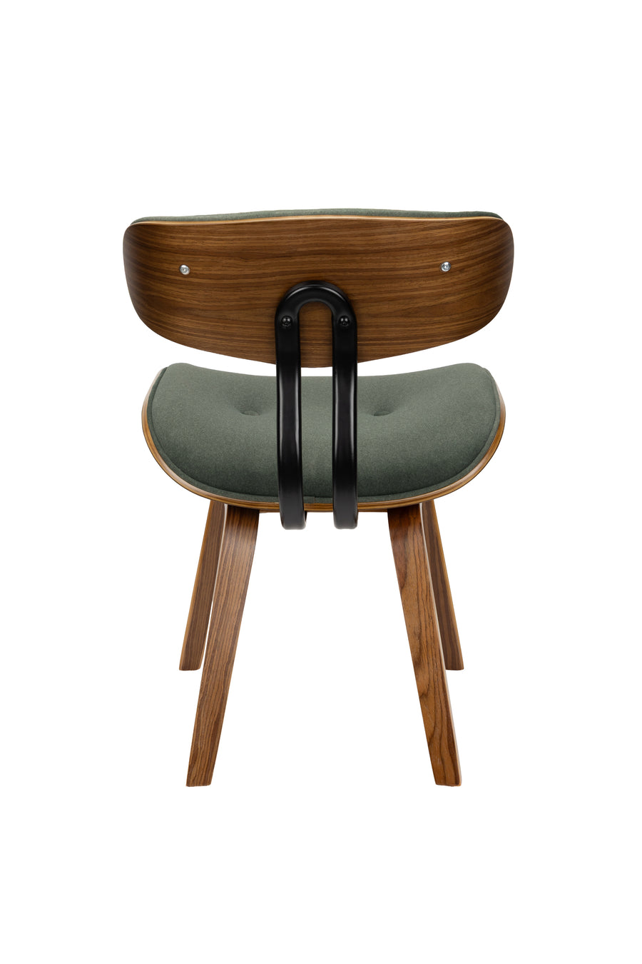 Stoel Blackwood Notenhout Groen