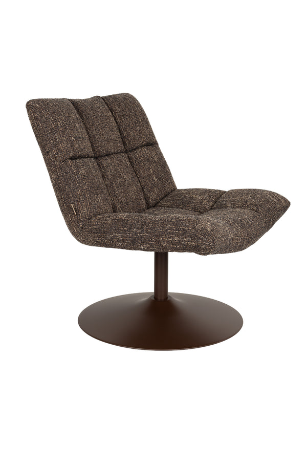Bar fauteuil donkerbruin