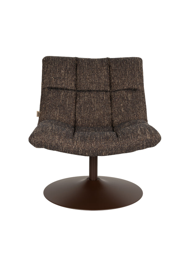Bar fauteuil donkerbruin