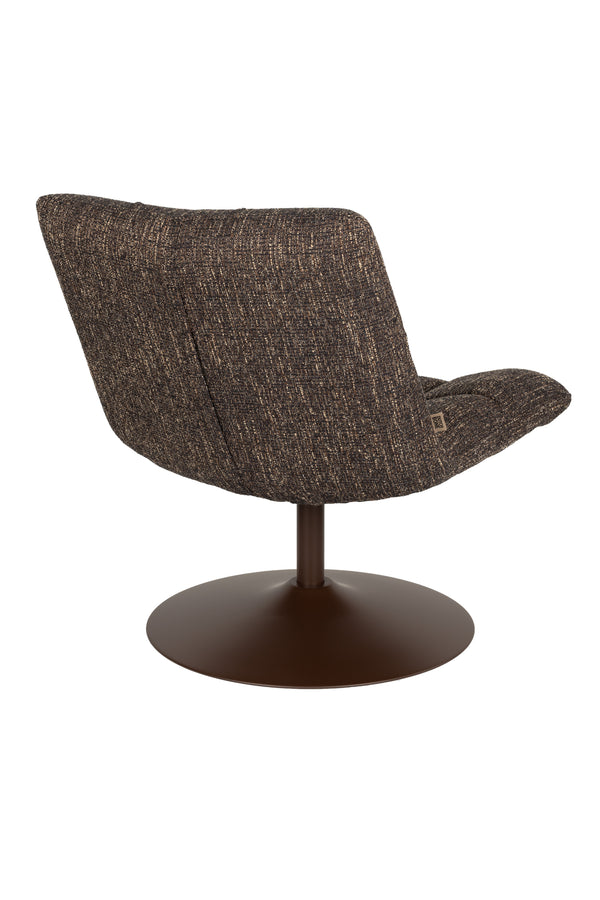 Bar fauteuil donkerbruin