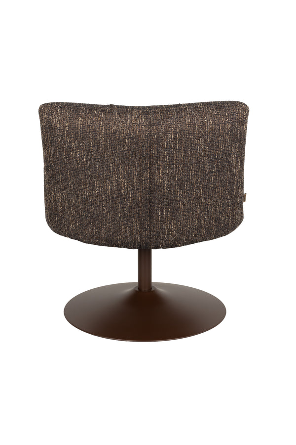 Bar fauteuil donkerbruin