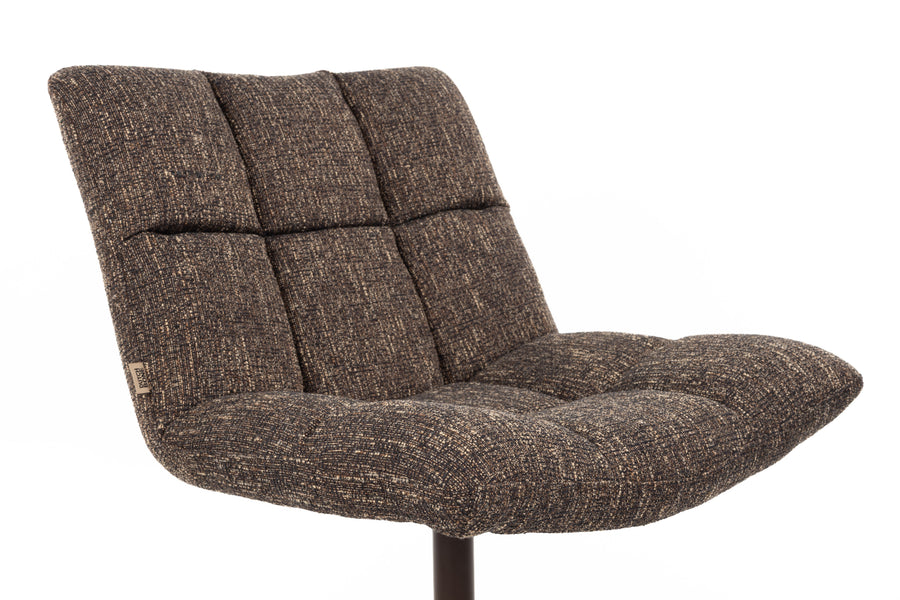 Bar fauteuil donkerbruin