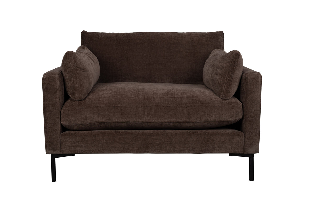 Loveseat Summer Donker Bruin
