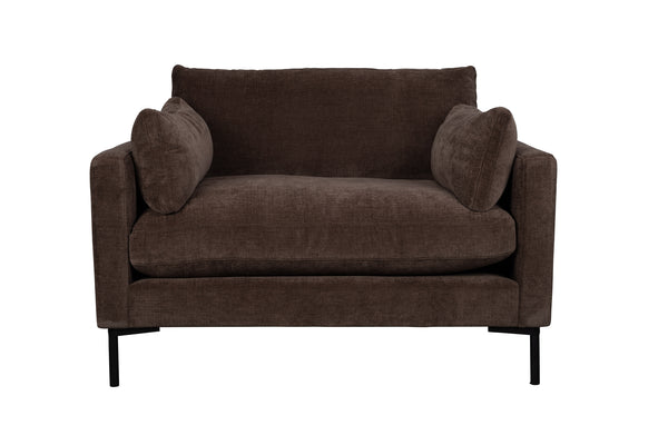 Loveseat Summer Donker Bruin