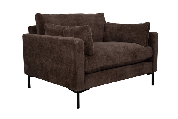 Loveseat Summer Donker Bruin