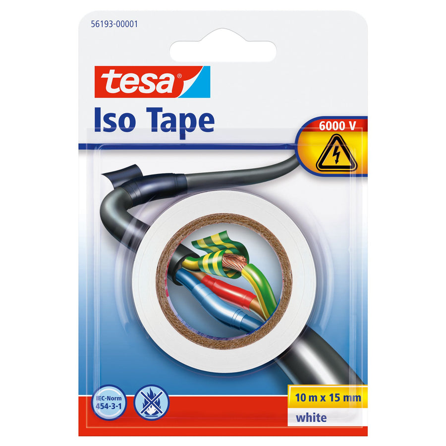 Ts Isolatietape Wit 10mx15mm