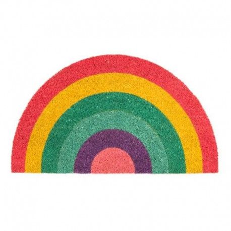 Doormat rainbow