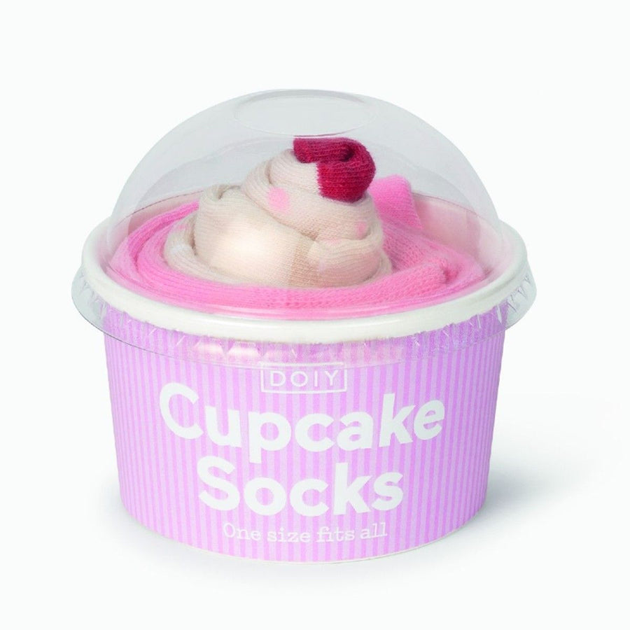 Cupcake socks strawberry