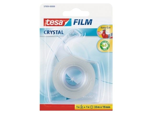Ts Tesafilm 1x Crystal 33x19 Easycut