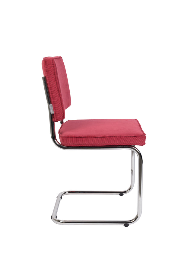 Stoel Ridge Rib Rood 21a (set van 2)
