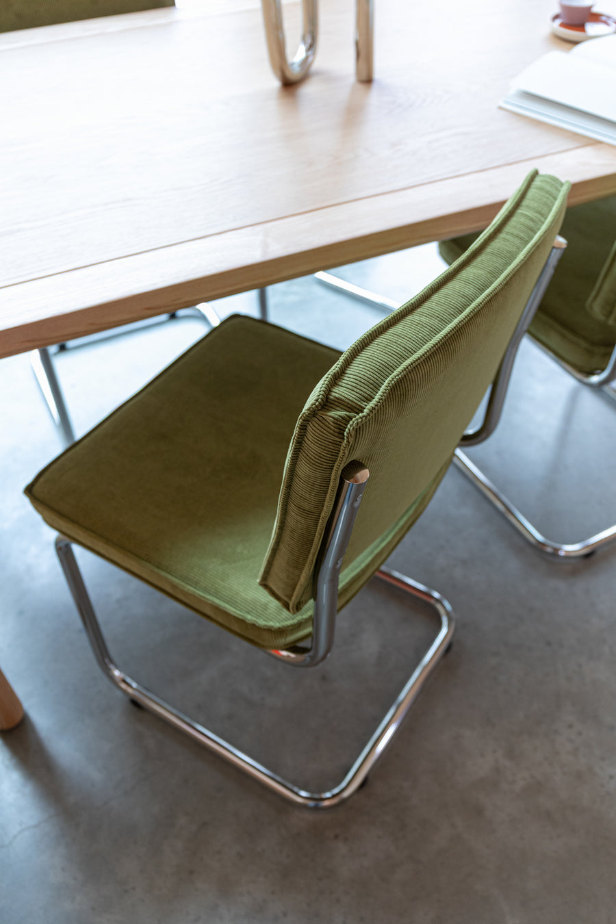 Stoel Ridge Rib Groen 25a (set van 2)