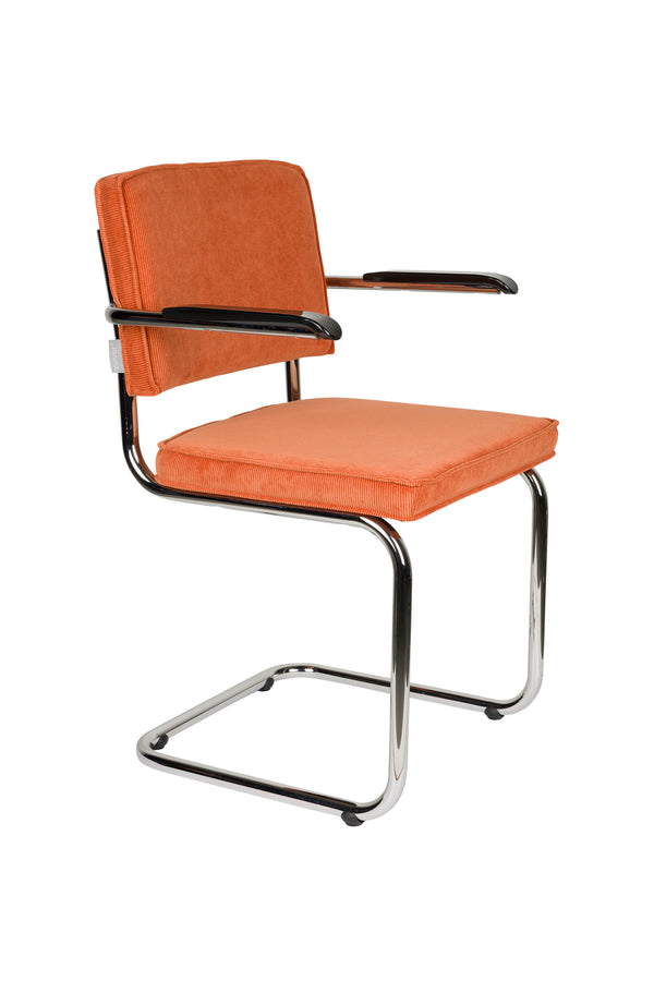 Fauteuil Ridge Rib Oranje 19a (set van 2)