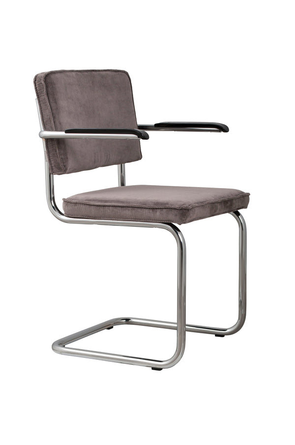 Fauteuil Ridge Rib Grijs 6a (set van 2)