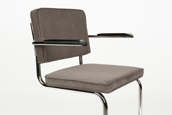 Fauteuil Ridge Rib Grijs 6a (set van 2)