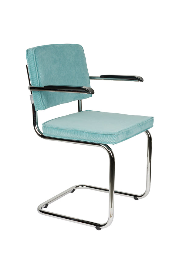 Fauteuil Ridge Rib Blauw 12a (set van 2)