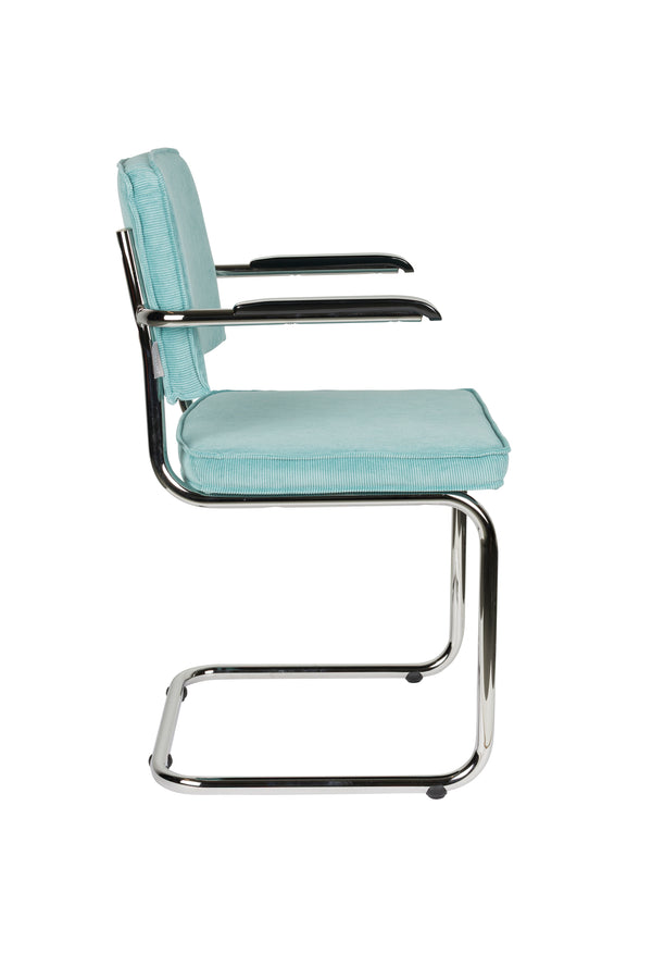 Fauteuil Ridge Rib Blauw 12a (set van 2)