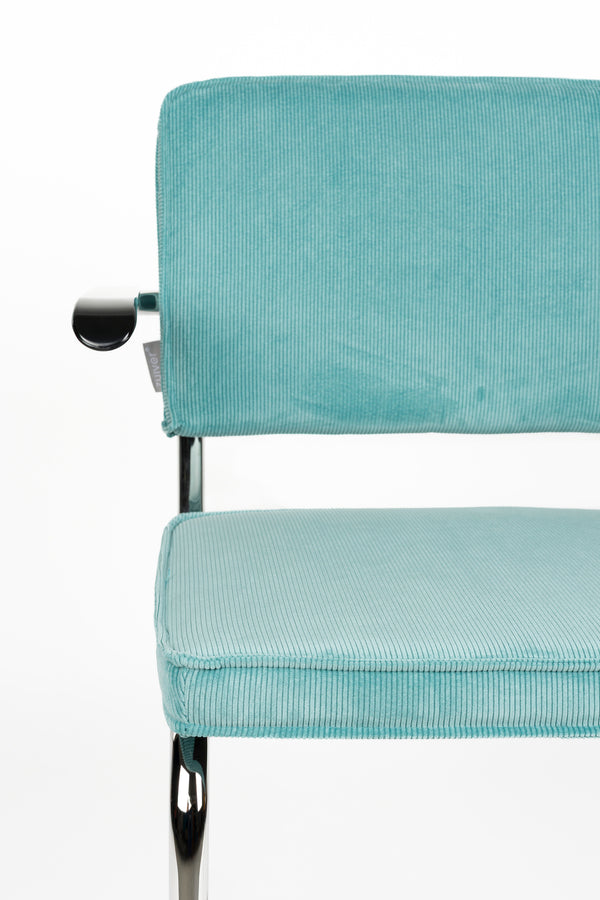 Fauteuil Ridge Rib Blauw 12a (set van 2)