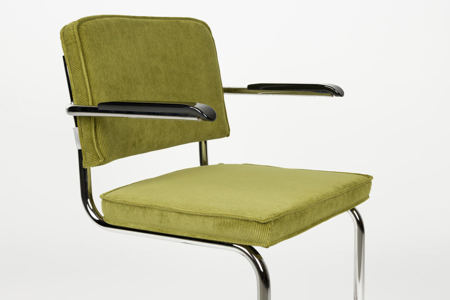 Fauteuil Ridge Rib Groen 25a (set van 2)